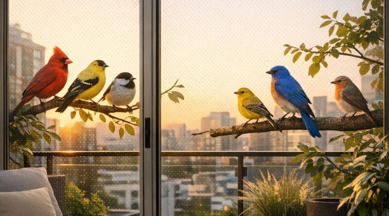 Glasflächen schützen – so bleiben Vögel sicher und Ihr Zuhause stilvoll