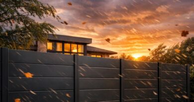 Wie Sie durch sturmfeste Zäune und optimierte Montagezeiten Sicherheit und Privatsphäre effektiv erhöhen