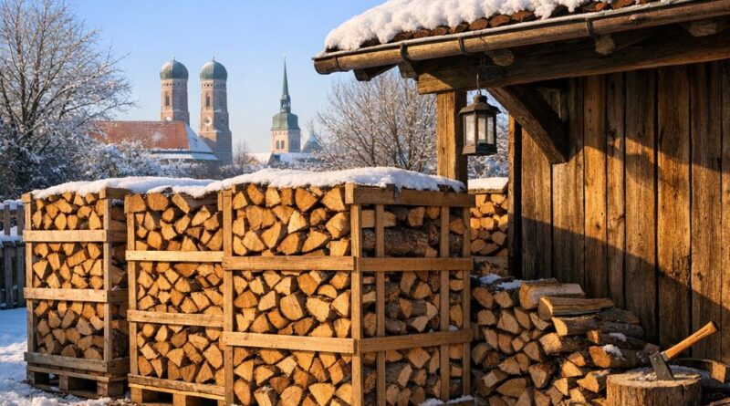 Big Bag, Palette oder lose Schüttung? So kommt Brennholz in München richtig an